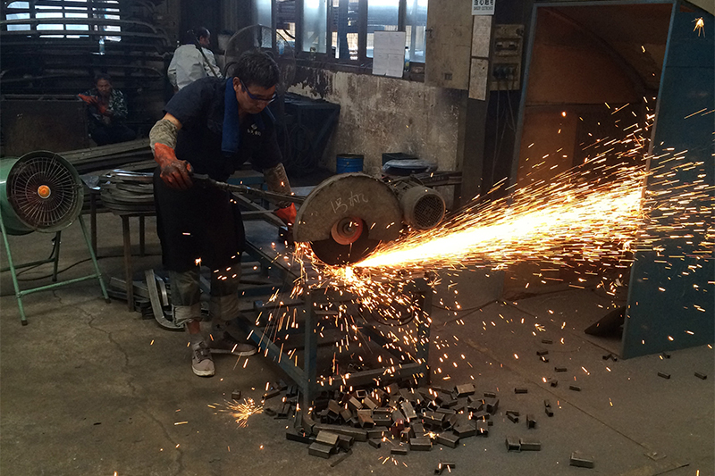 現(xiàn)場(chǎng)切割圖